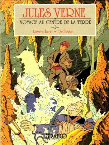 Couverture de l'album Jules Verne (Lefrancq) - 1. Voyage au centre de la terre (tome 1)