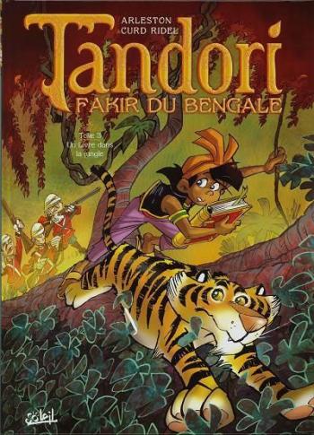Couverture de l'album Tandori - 3. Un livre dans la jungle