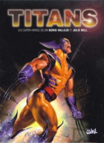 Couverture de l'album Titans : Les super-héros selon Boris Vallejo et Julie Bell (One-shot)