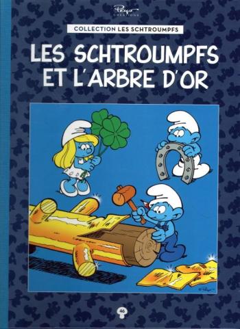 Couverture de l'album Les Schtroumpfs (Collection Hachette) - 46. Les schtroumpfs et l'arbre d'or