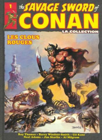Couverture de l'album The savage sword of Conan - La collection - 1. Les clous rouges