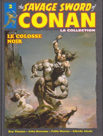 Couverture de l'album The savage sword of Conan - La collection - 2. Le colosse noir
