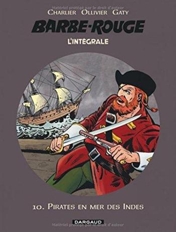 Couverture de l'album Barbe-Rouge - L'Intégrale (nouvelle édition) - 10. Pirates en mer des Indes