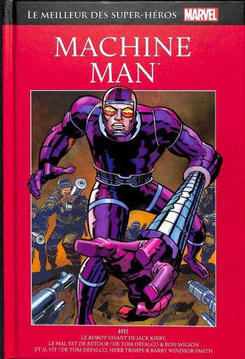 Couverture de l'album Marvel - Le meilleur des super-héros - 48. Machine Man