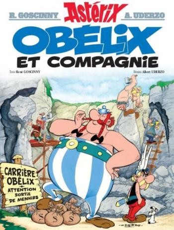 Couverture de l'album Astérix - 23. Obelix et compagnie