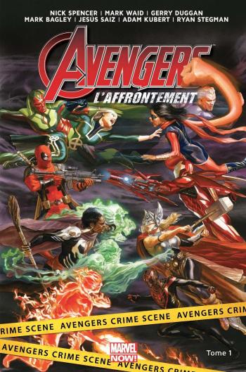 Couverture de l'album Avengers - L'affrontement - 1. Tome 1