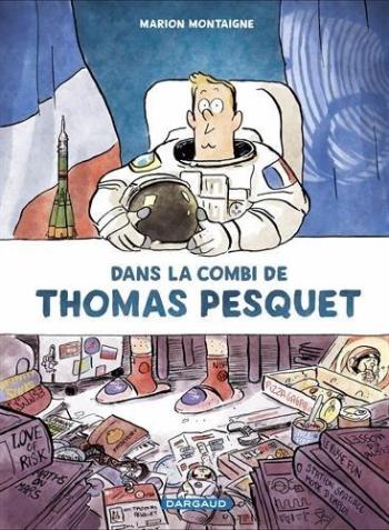 Couverture de l'album Dans la combi de Thomas Pesquet (One-shot)