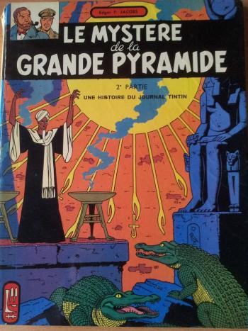 Couverture de l'album Blake et Mortimer (Dargaud et Le Lombard) - 4. Le Mystère de la Grande Pyramide -2e partie