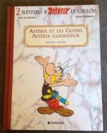 Couverture de l'album Astérix (coffret Dargaud) - 2. Astérix et les Goths / Astérix gladiateur