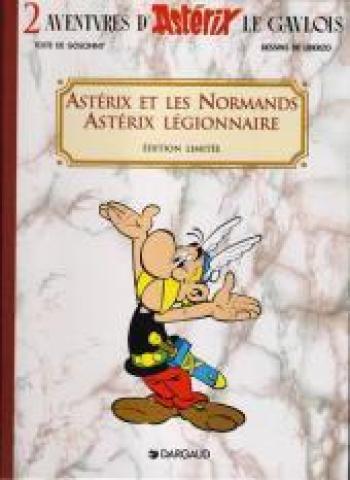 Couverture de l'album Astérix (coffret Dargaud) - 5. Astérix et les Normands / Astérix légionnaire