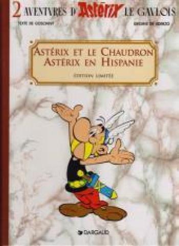 Couverture de l'album Astérix (coffret Dargaud) - 7. Astérix et le chaudron / Astérix en Hispanie