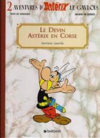 Couverture de l'album Astérix (coffret Dargaud) - 10. Le devin / Astérix en Corse