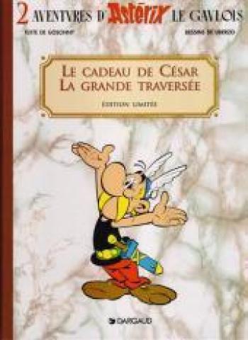 Couverture de l'album Astérix (coffret Dargaud) - 11. Le cadeau de César / La grande traversée