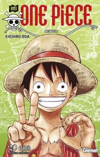 Couverture de l'album One Piece - 85. Menteur (édition 20 ans)