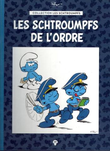 Couverture de l'album Les Schtroumpfs (Collection Hachette) - 49. Les Schtroumpfs de l'ordre