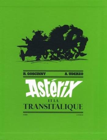 Couverture de l'album Astérix - COF. Astérix et la Transitalique - ART BOOK - numéroté