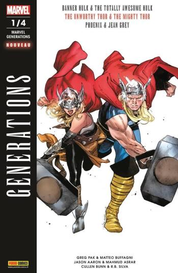 Couverture de l'album Marvel Générations - 1. Marvel Générations