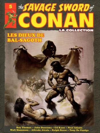 Couverture de l'album The savage sword of Conan - La collection - 5. Le Dieu de Bal-Sagoth