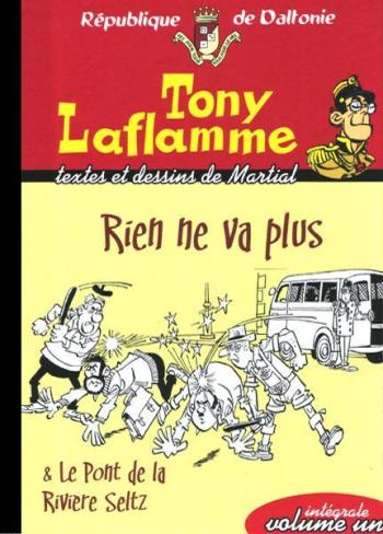 Couverture de l'album Tony Laflamme - INT. Intégrale volume un