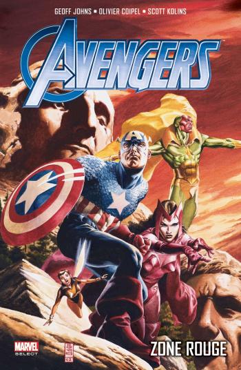 Couverture de l'album Avengers par Geoff Johns - 2. Zone rouge