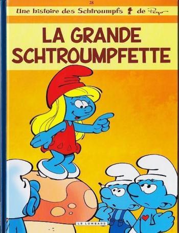 Couverture de l'album Les Schtroumpfs - 28. La Grande Schtroumpfette