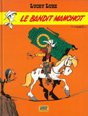 Couverture de l'album Lucky Luke (Lucky Comics / Dargaud / Le Lombard) - 18. Le bandit manchot