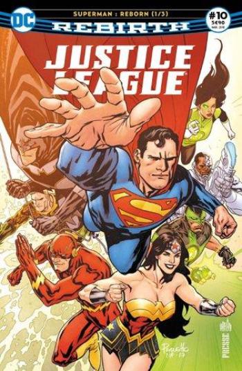 Couverture de l'album Justice League Rebirth (Urban Presse) - 10. Superman : Reborn 1/3