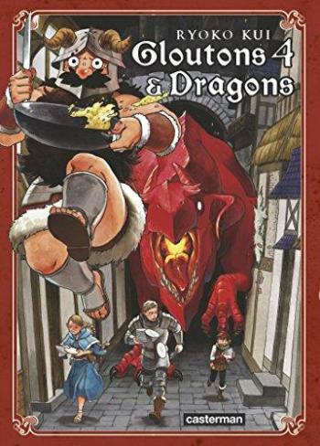 Couverture de l'album Gloutons et Dragons - 4. Le dragon flamboyant