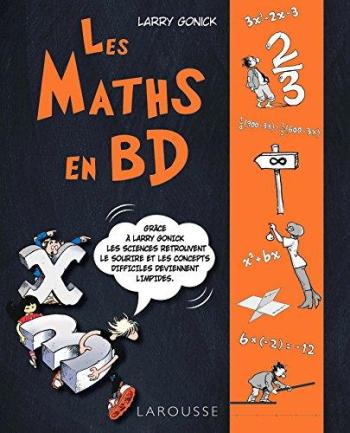 Couverture de l'album Larousse - En BD - 1. Les Maths en BD - Tome 1 - Algèbre