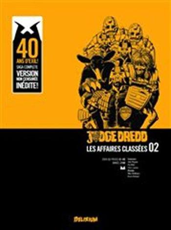 Couverture de l'album Judge Dredd - Les affaires classées - 2. Tome 2