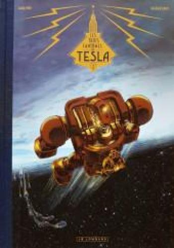 Couverture de l'album Les Trois Fantômes de Tesla - 2. La Conjuration des Humains Véritable