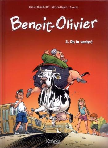 Couverture de l'album L'incroyable Histoire de Benoit-Olivier - 3. Oh la vache !