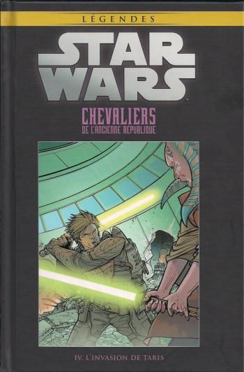 Couverture de l'album Star Wars (Collection Hachette) - 13. Chevaliers de l'ancienne République - IV L'invasion de Taris