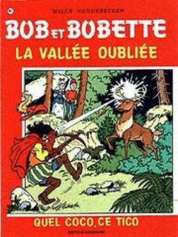 Couverture de l'album Bob et Bobette - 191. La vallée oubliée / Quel coco, ce tico