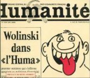 Couverture de l'album Wolinski dans l'Huma (One-shot)