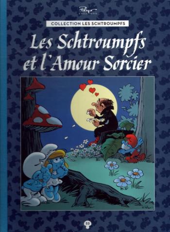 Couverture de l'album Les Schtroumpfs (Collection Hachette) - 53. les schtroumpfs et l'amour sorcier