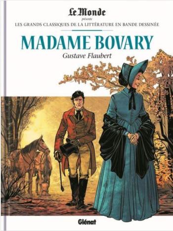 Couverture de l'album Les Grands Classiques de la littérature en BD (Le Monde) - 29. Madame Bovary - Gustave Flaubert