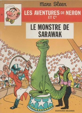 Couverture de l'album Les Aventures de Néron et Cie - 80. le monstre de Sarawak