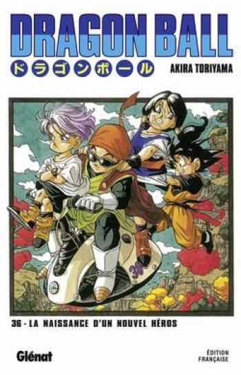 Couverture de l'album Dragon Ball (lecture japonaise) - 36. La Naissance d'un nouvel héros