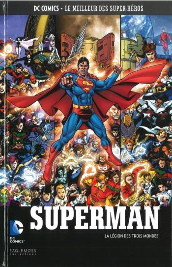 Couverture de l'album DC Comics - Le Meilleur des super-héros - 67. Superman - La Légion des Trois Mondes