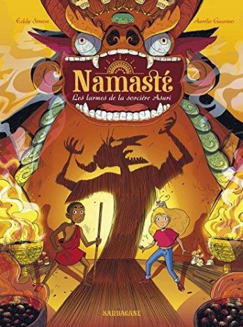 Couverture de l'album Namasté - 3. Les larmes de la sorcière Asuri