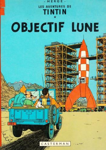 Couverture de l'album Les Aventures de Tintin - 16. Objectif lune