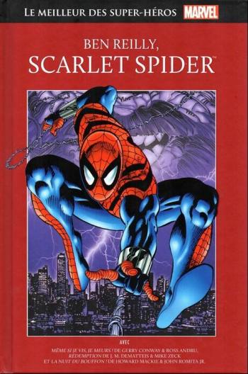 Couverture de l'album Marvel - Le meilleur des super-héros - 80. Ben Reilly - Scarlet Spider