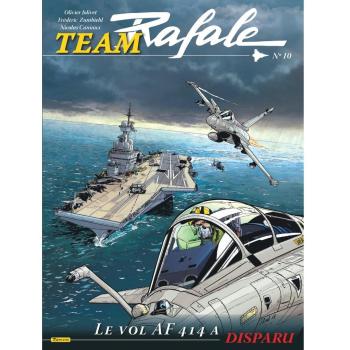 Couverture de l'album Team Rafale - 10. Le Vol AF 414 a disparu