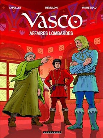 Couverture de l'album Vasco - 29. Affaires lombardes