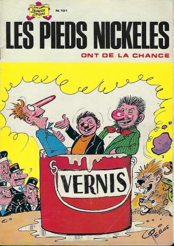 Couverture de l'album Les Pieds Nickelés (3e série - 1946-1988) - 101. Les pieds nickelés ont de la chance