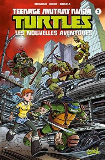 Couverture de l'album Teenage Mutant Ninja Turtles - Les Nouvelles Aventures - 2. Tome 2