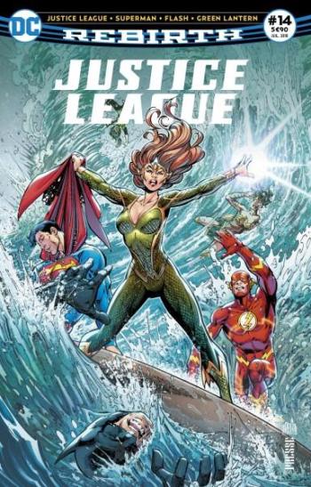 Couverture de l'album Justice League Rebirth (Urban Presse) - 14. Flash tombe du côté obscur !