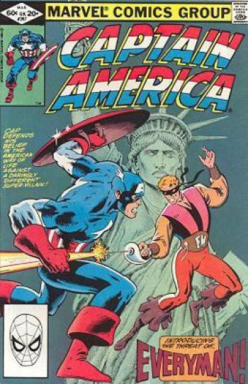 Couverture de l'album Captain America (US - série 1) - 267. The Man Who Made A Difference!