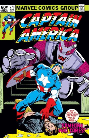 Couverture de l'album Captain America (US - série 1) - 270. Someone Who Cares